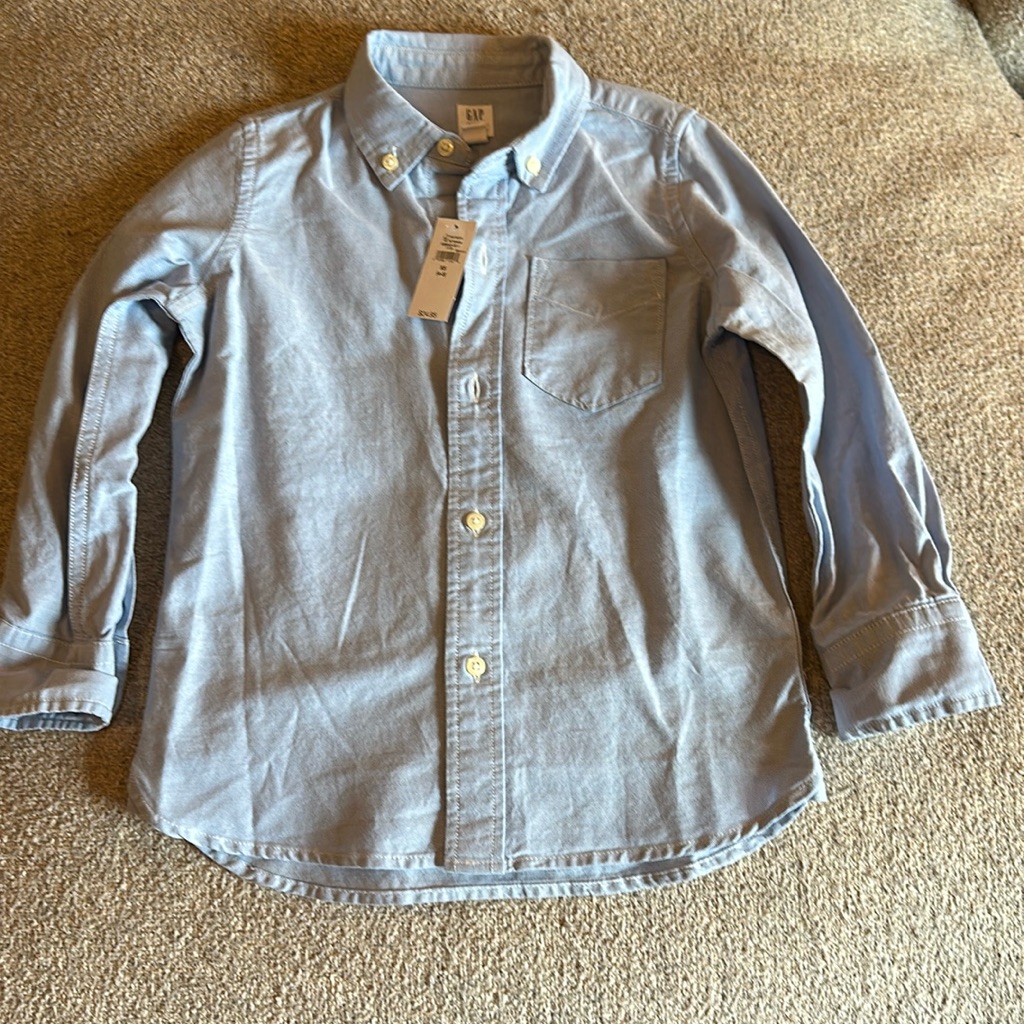Brand New Blue Oxford Shirt From Gap